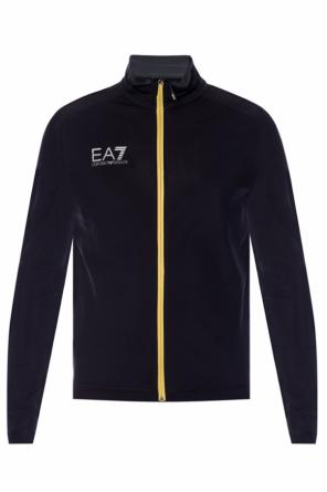 Branded band collar sweatshirt, zdjęcie 1 Branded band collar sweatshirt od EA7 Emporio Armani